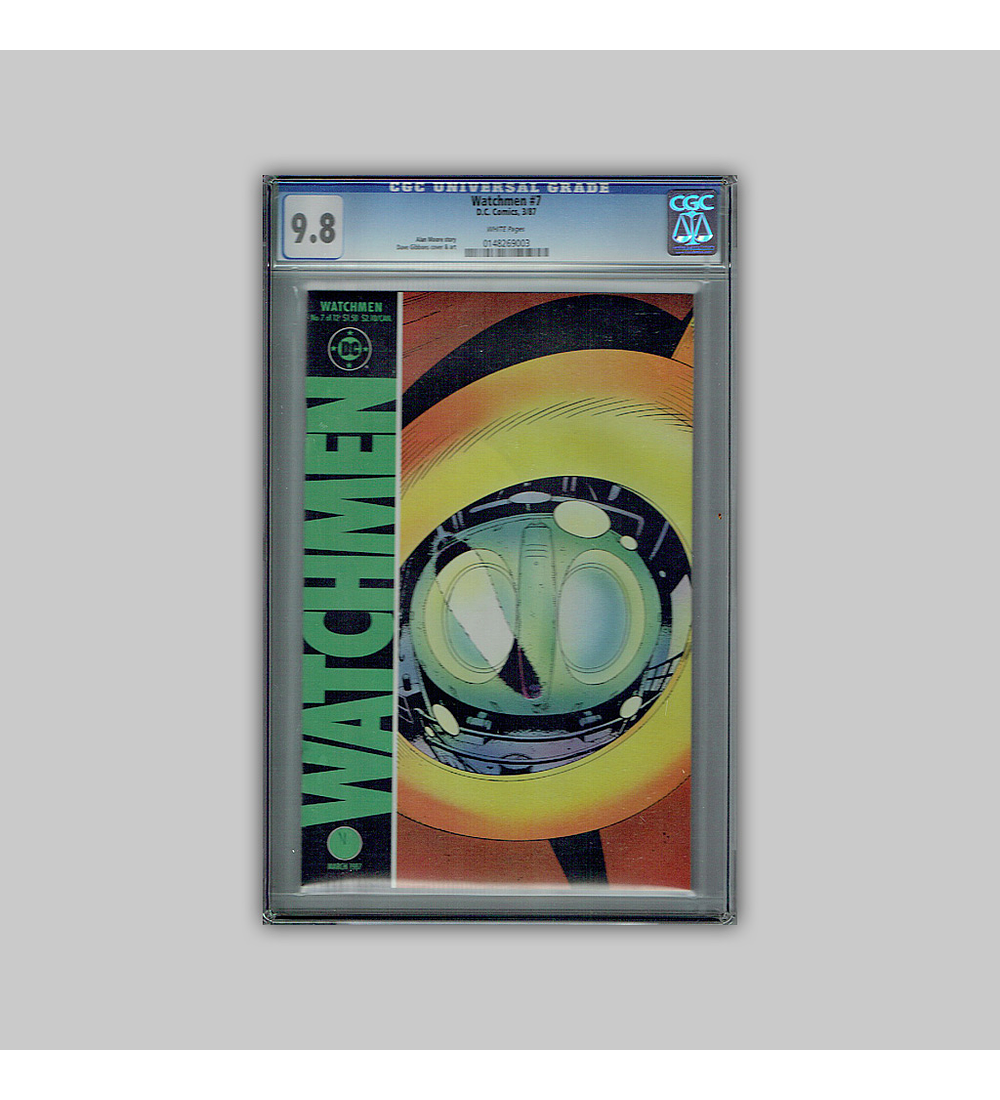 Watchmen 7 CGC 9.8 1987