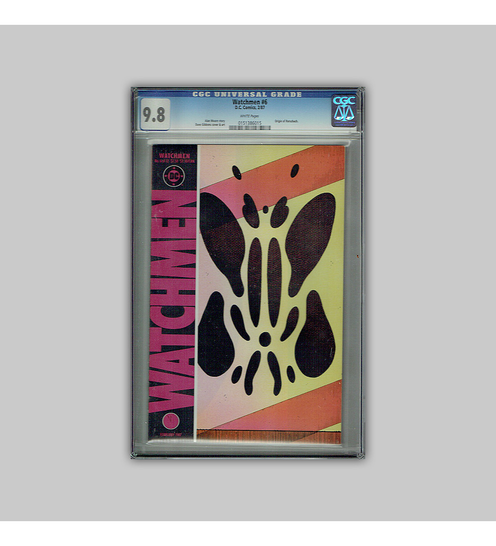 Watchmen 6 CGC 9.8 1987