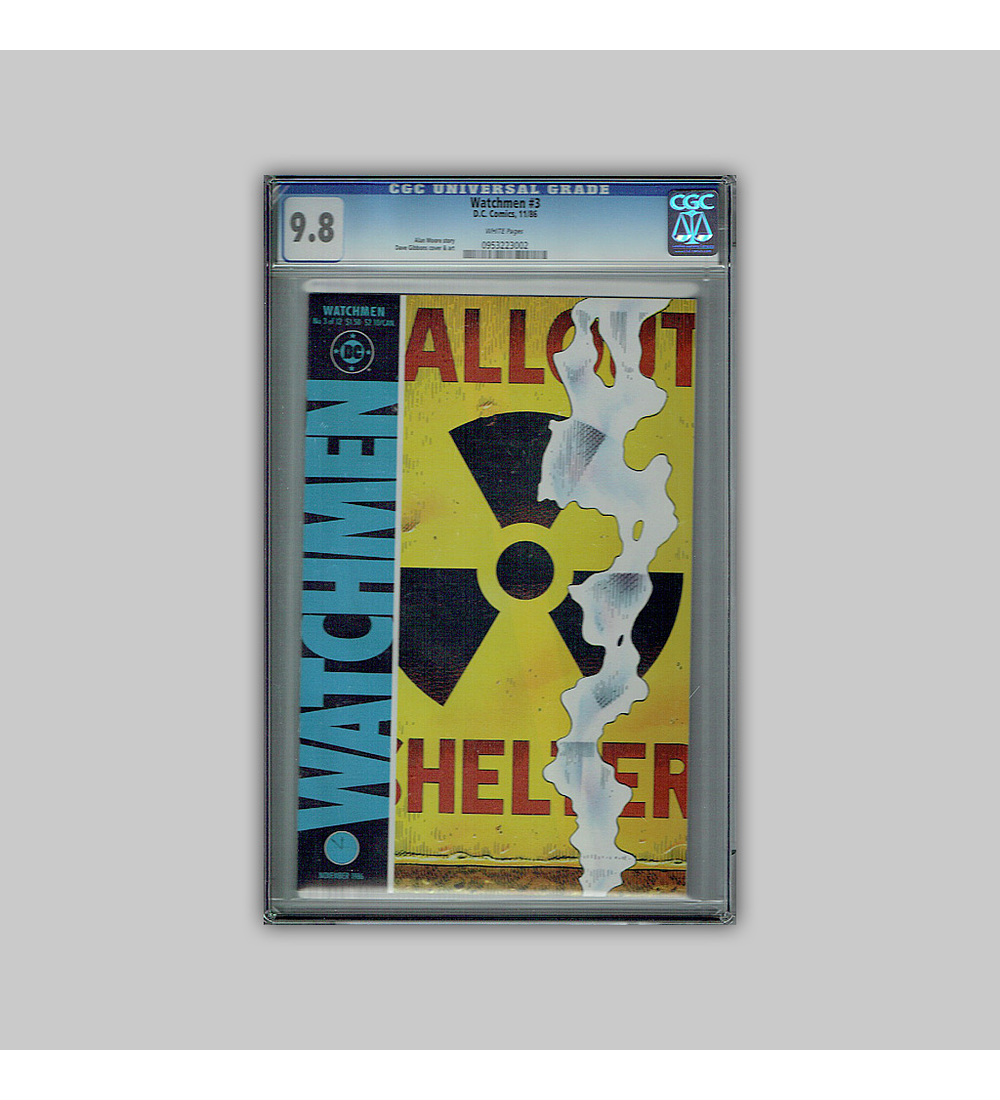 Watchmen 3 CGC 9.8 1986