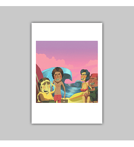 Giclée “Surfistas” 2018