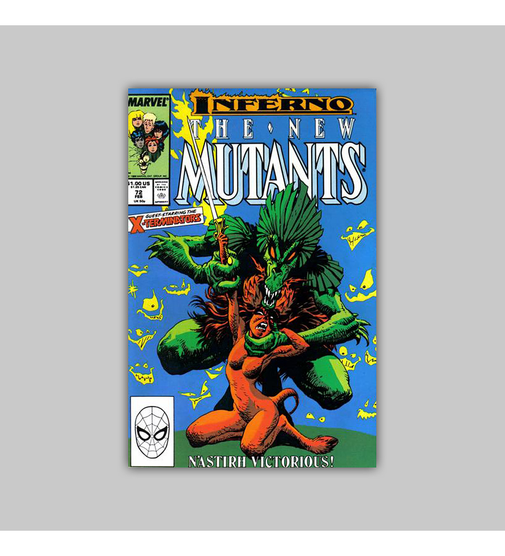 New Mutants 72 1989