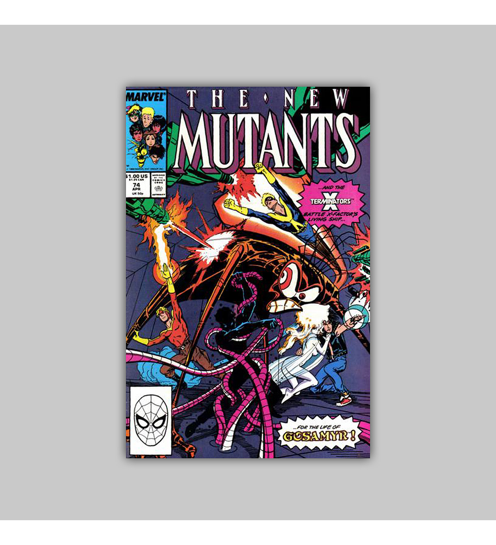 New Mutants 74 1989