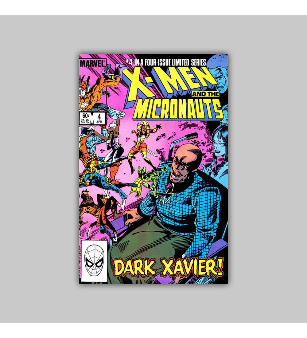 X-Men and the Micronauts 4 NM (9.4) 1984