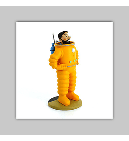 Tintin Figurine Résine: Haddock Cosmonaute 2019