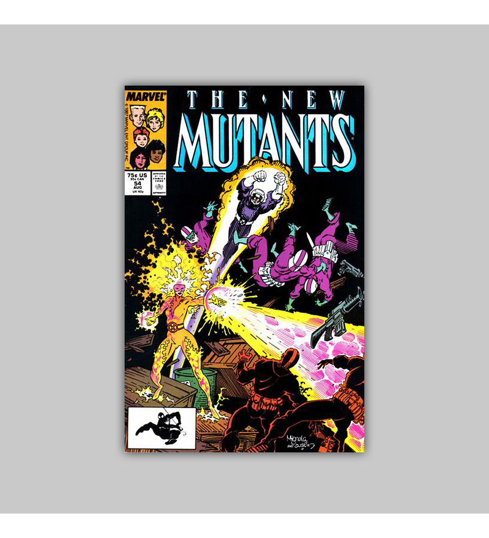 New Mutants 54 1987