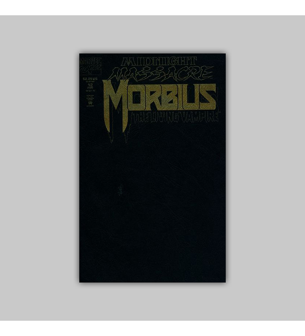 Morbius: The Living Vampire 12 1993