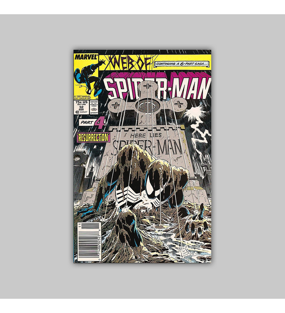 Web of Spider-Man 32 1987