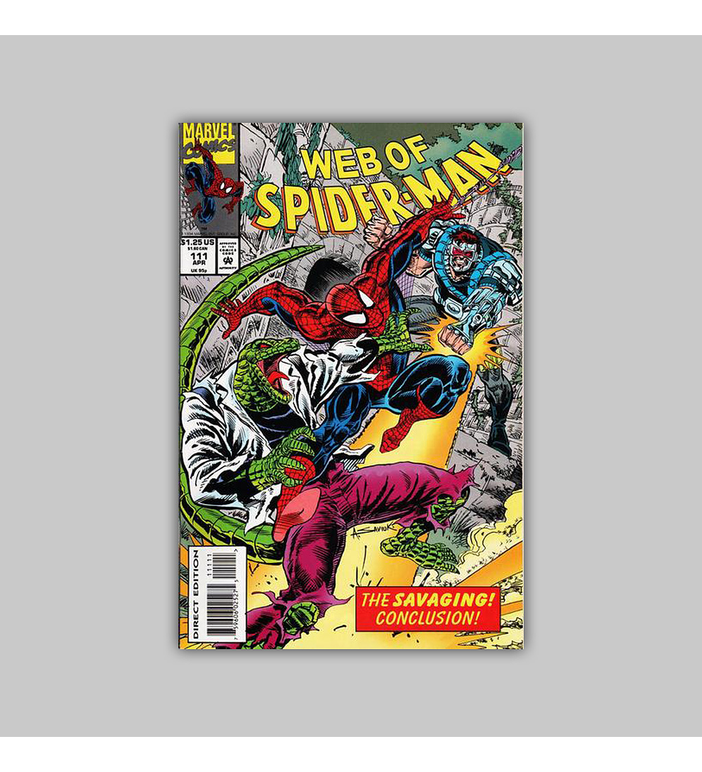 Web of Spider-Man 111 1994