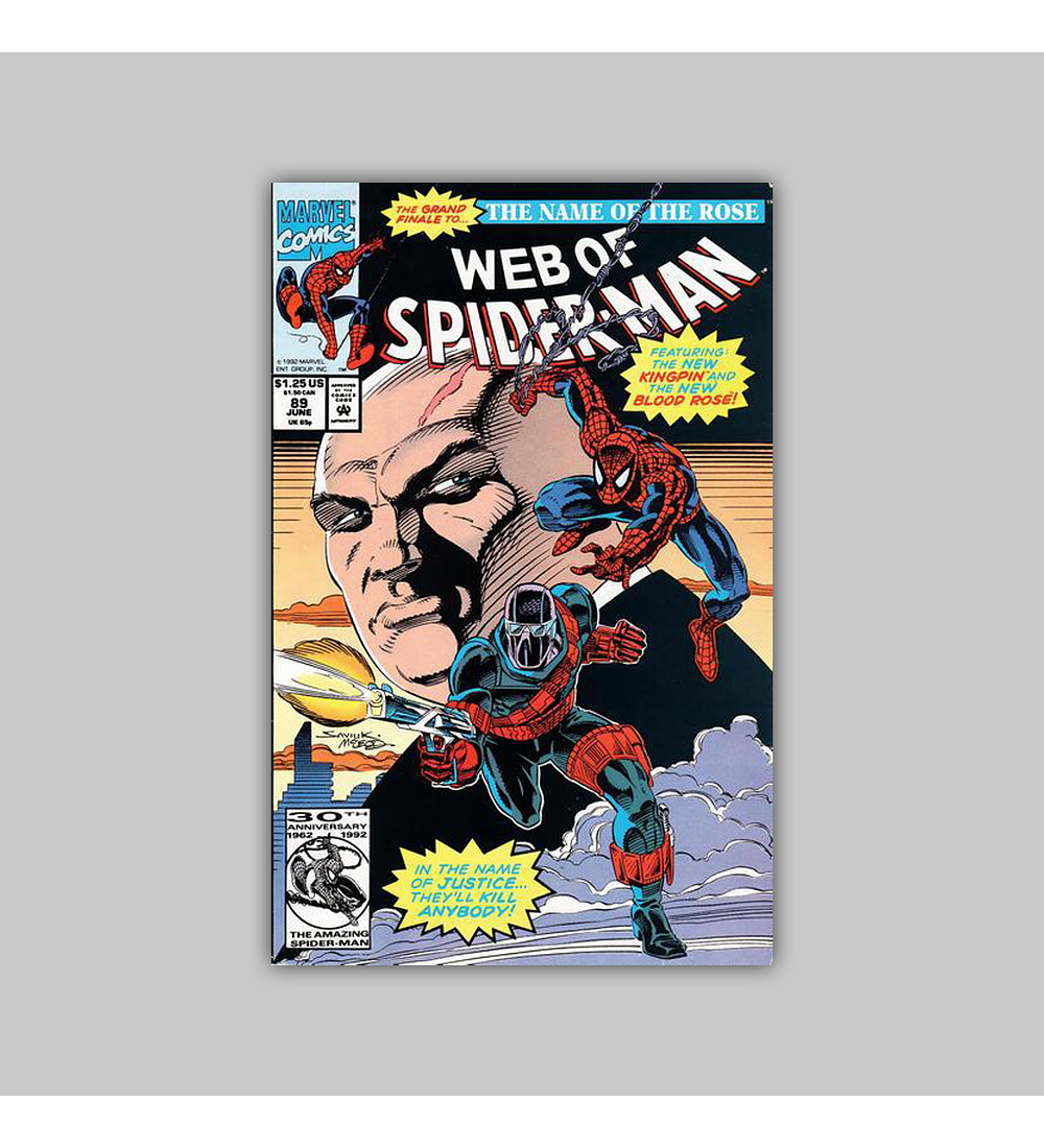 Web of Spider-Man 89 1992