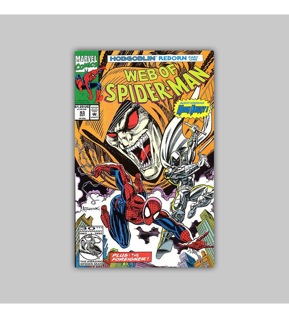 Web of Spider-Man 93 1992