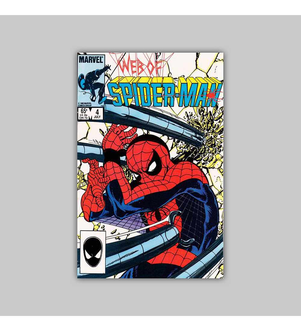 Web of Spider-Man 4 1985