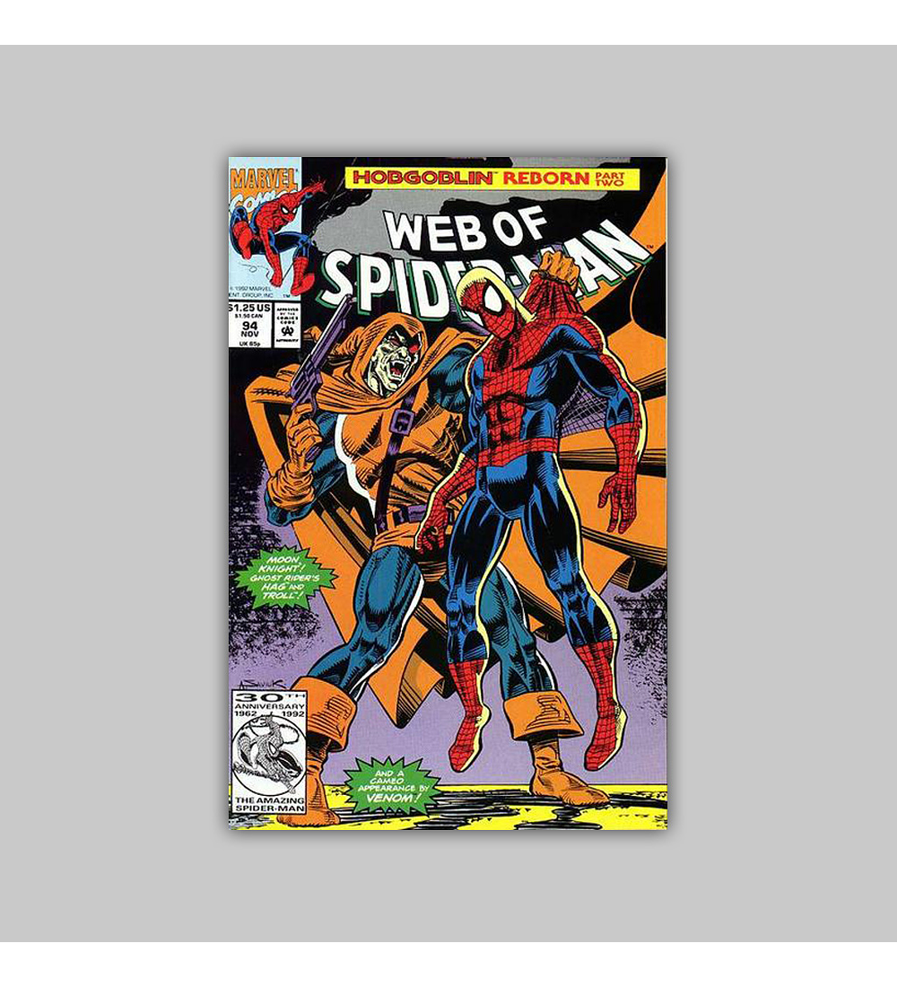 Web of Spider-Man 94 1992