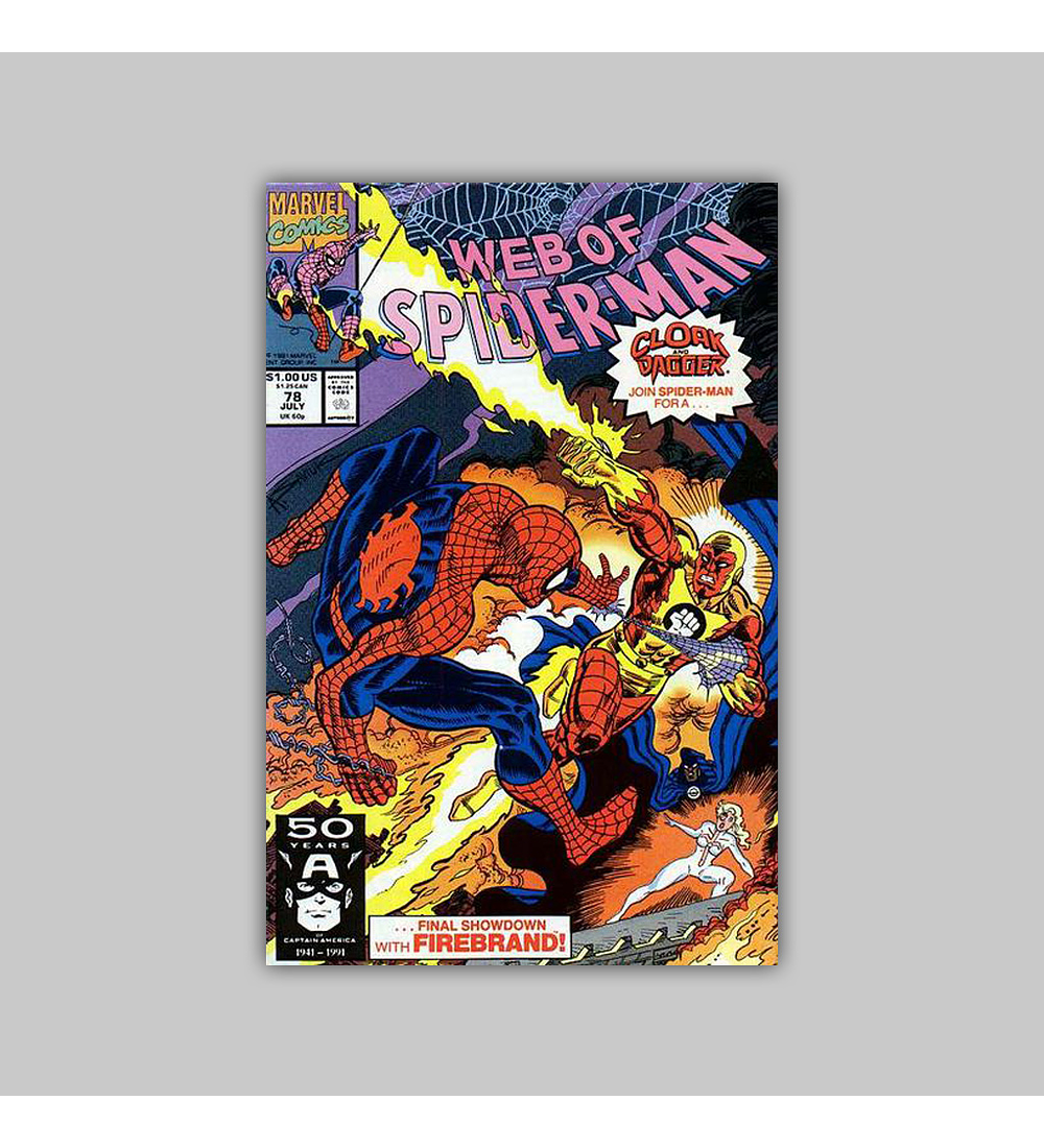 Web of Spider-Man 78 1991