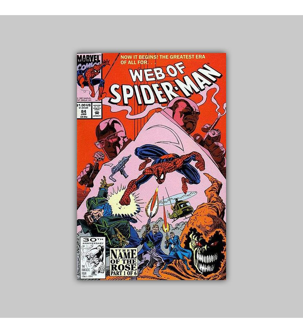 Web of Spider-Man 84 1992