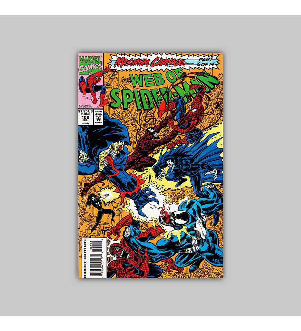Web of Spider-Man 102 1993