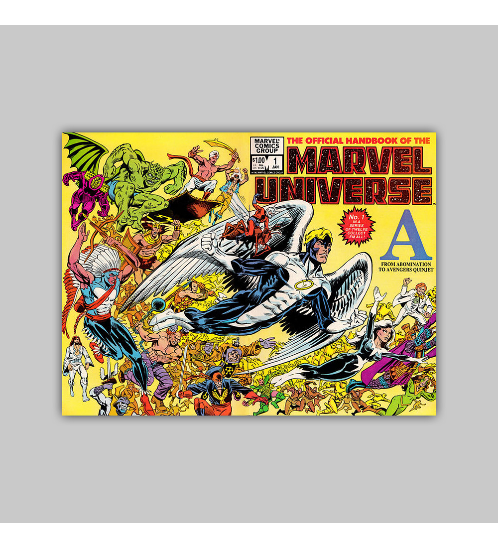 The Official Handbook of the Marvel Universe 1 1983