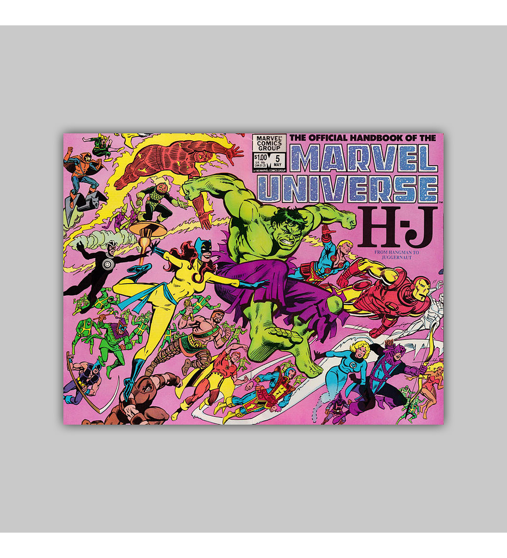The Official Handbook of the Marvel Universe 5 1983