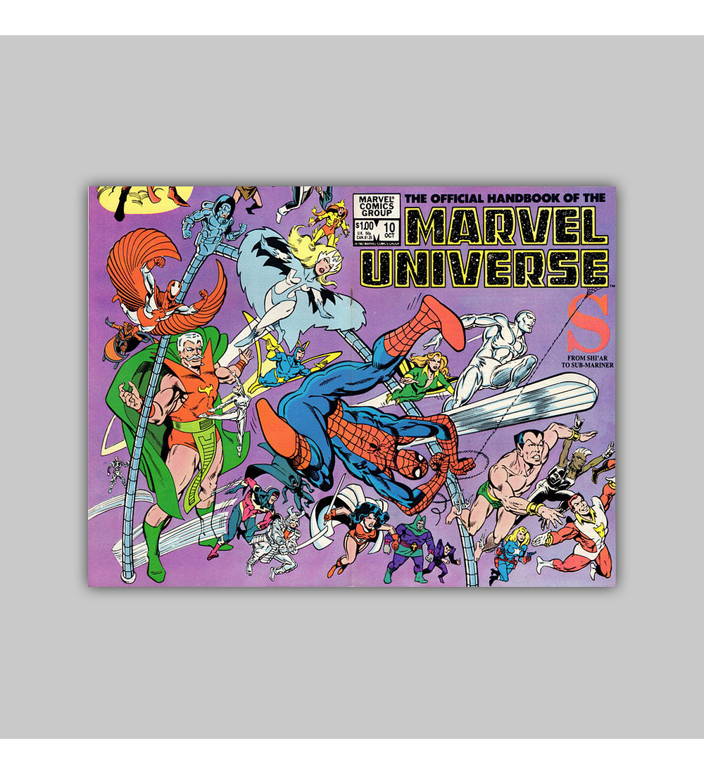 The Official Handbook of the Marvel Universe 10 1983