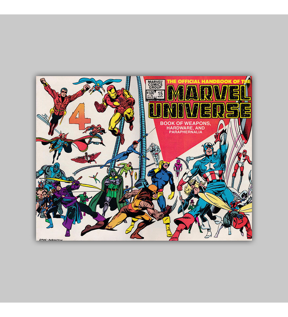 The Official Handbook of the Marvel Universe 15 1984