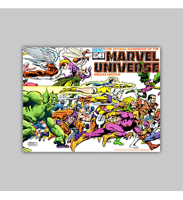 The Official Handbook of the Marvel Universe Deluxe Edition 1 1985