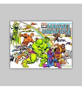 The Official Handbook of the Marvel Universe Deluxe Edition 5 1986