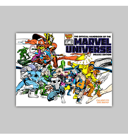 The Official Handbook of the Marvel Universe Deluxe Edition 10 1986