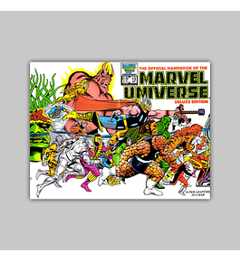 The Official Handbook of the Marvel Universe Deluxe Edition 13 1986