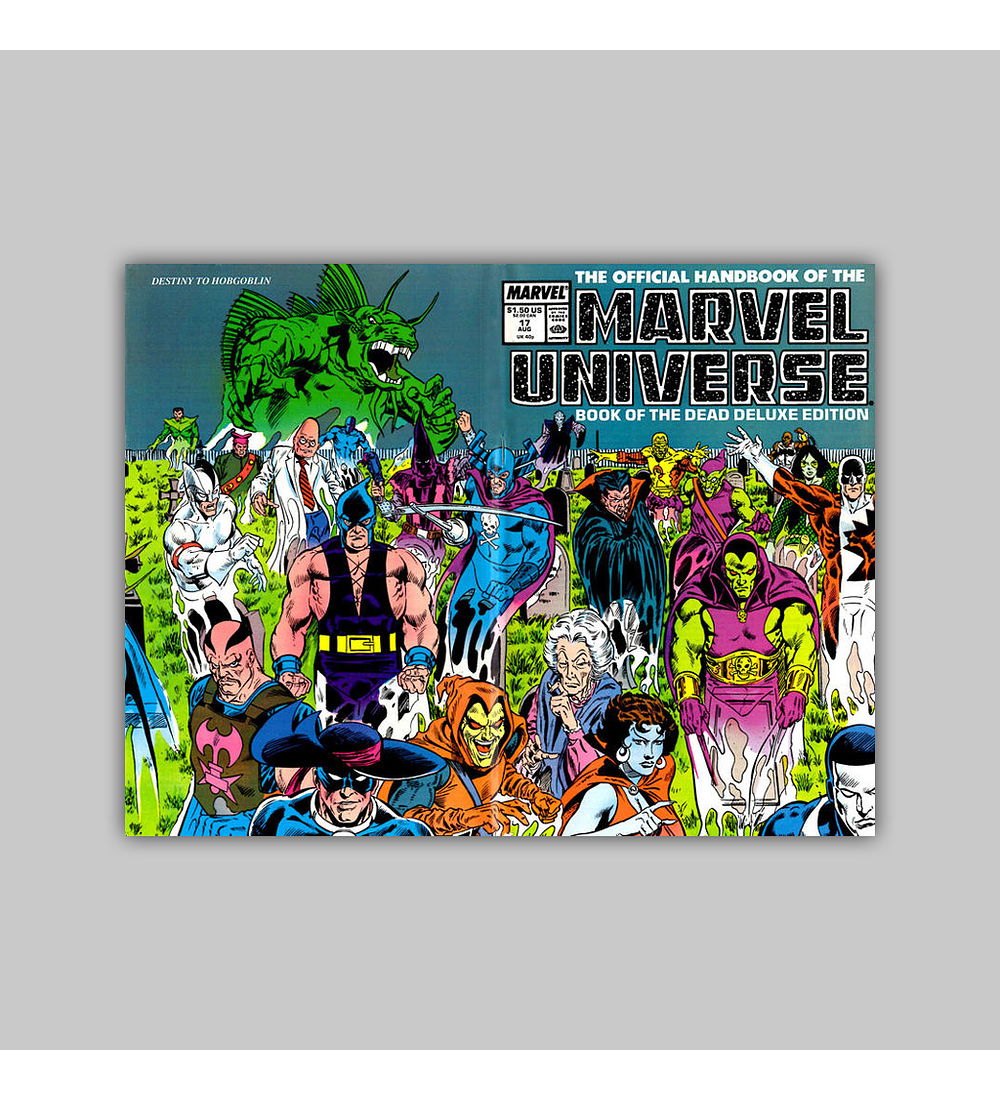 The Official Handbook of the Marvel Universe Deluxe Edition 17 1987