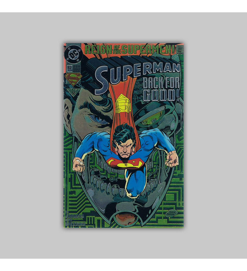 Superman (Vol. 2) 82 Foil 1993