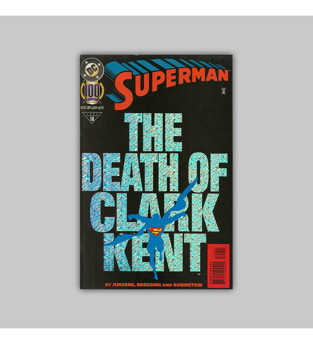 Superman (Vol. 2) 100 Foil 1995