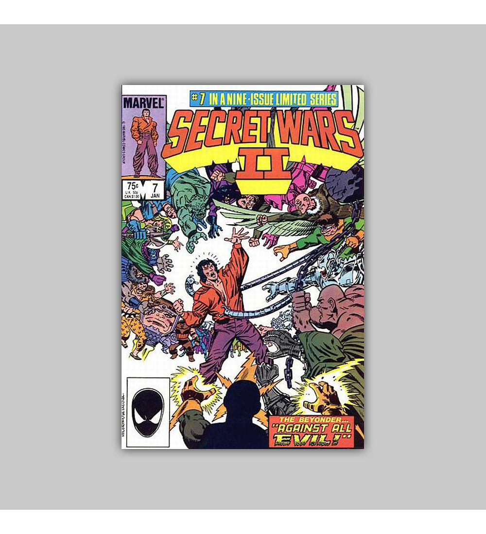 Secret Wars II 7 1986