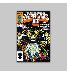 Secret Wars II 3 1985
