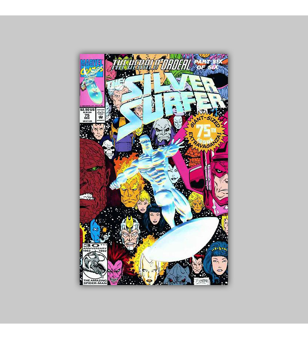 Silver Surfer 75 Embossed foil 1992