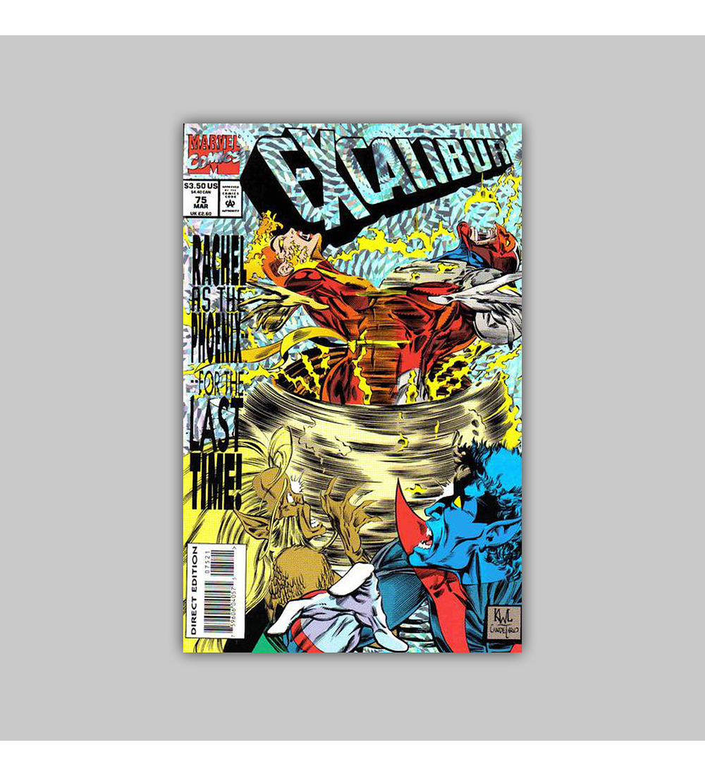 Excalibur 75 Holo-grafix foil 1994