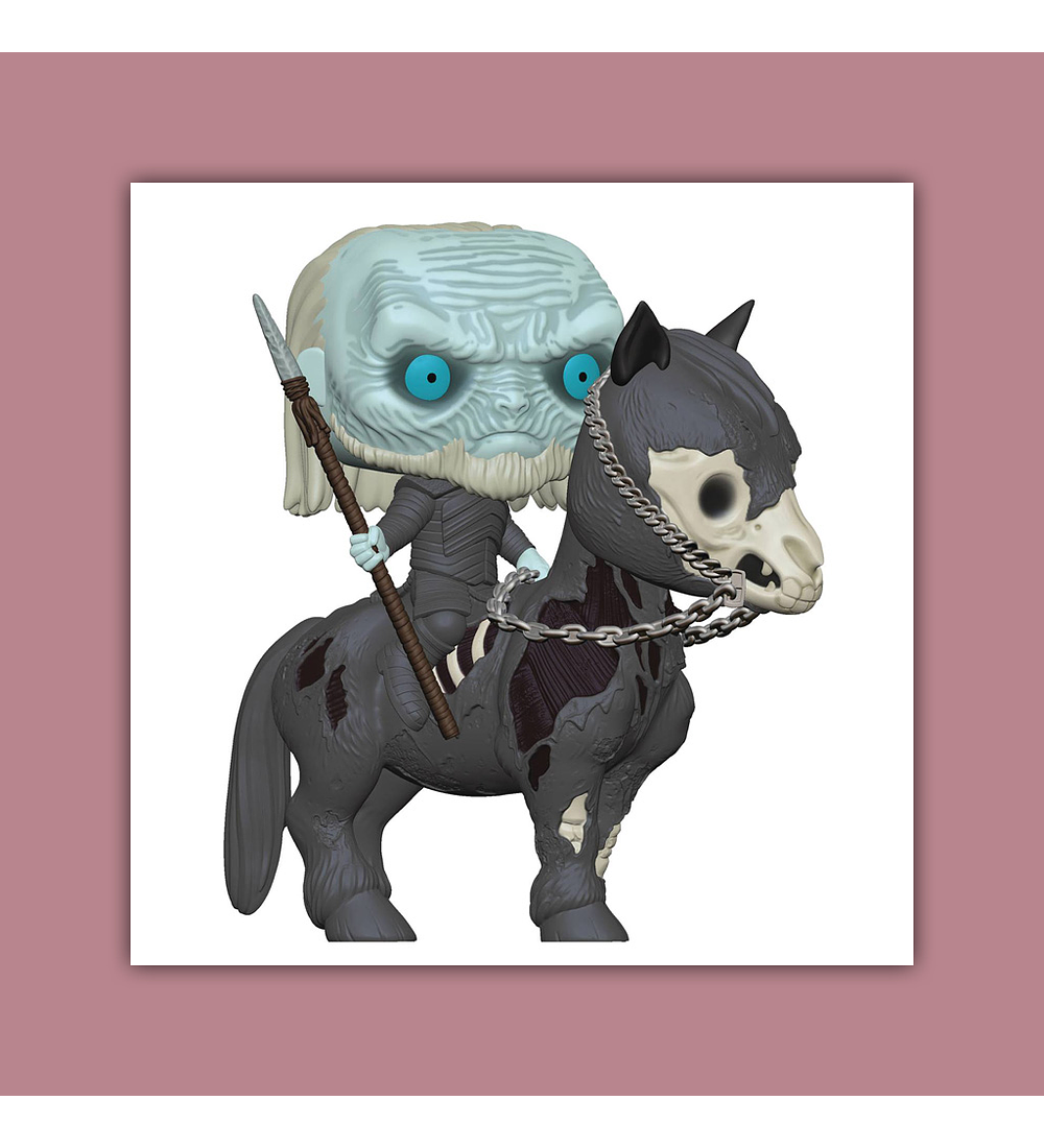 Pop Rides! Game of Thrones Vinyl Figure: Mounted White Walker