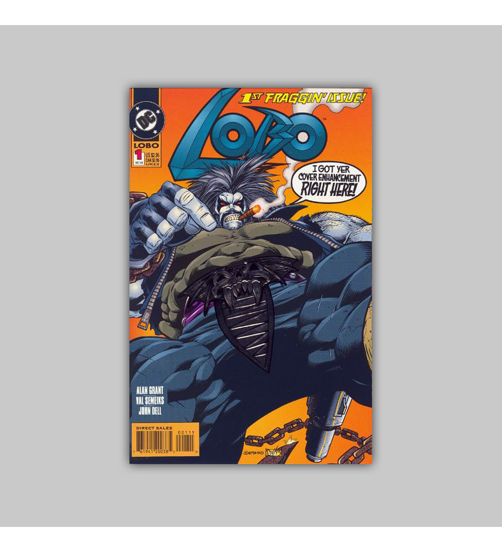 Lobo 1 Embossed foil 1993