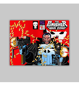 The Punisher War Zone 1 Embossed die-cut 1992