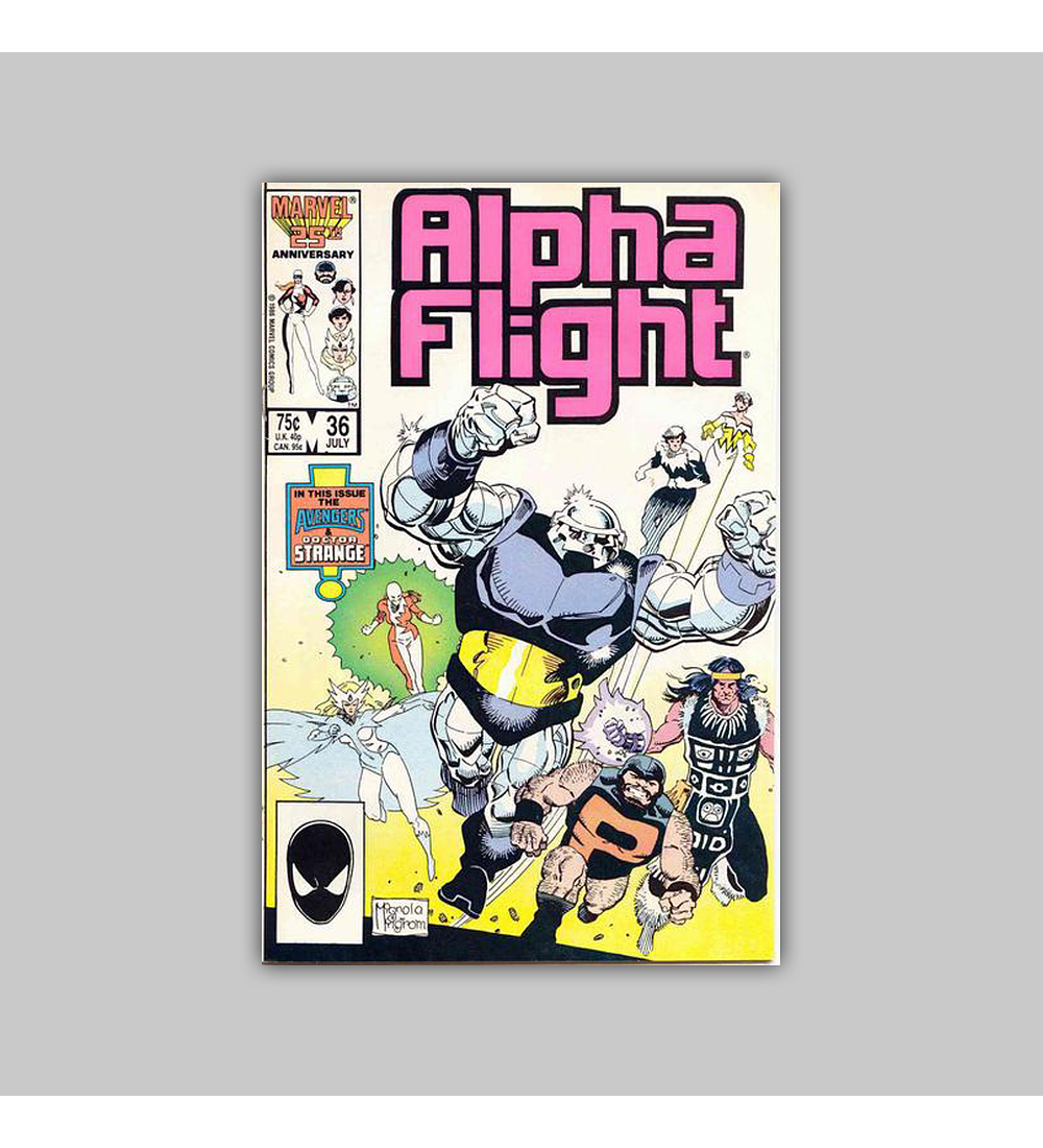 Alpha Flight 36 1986