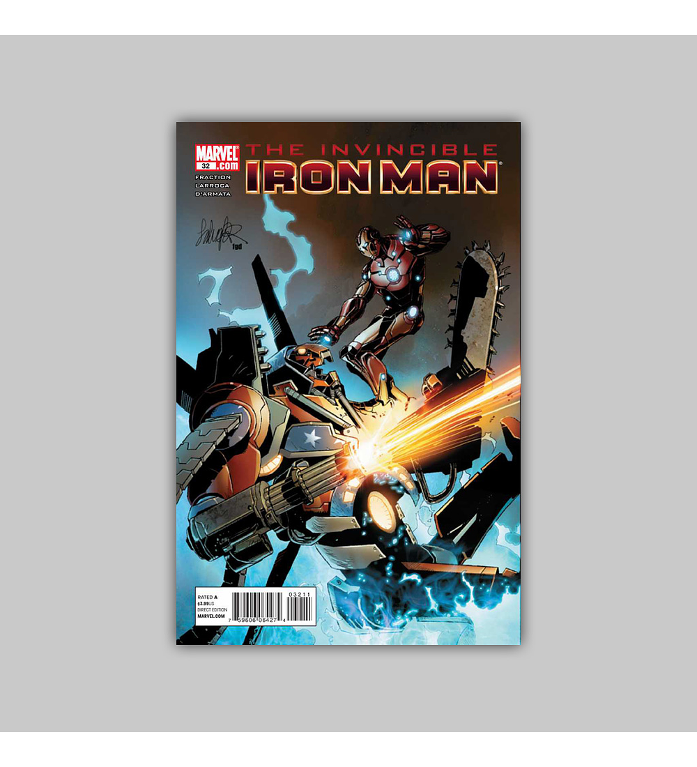 Invincible Iron Man 32 2011