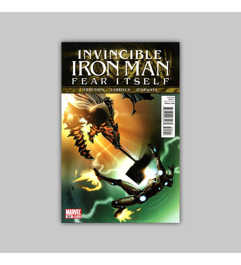 Invincible Iron Man 505 2011