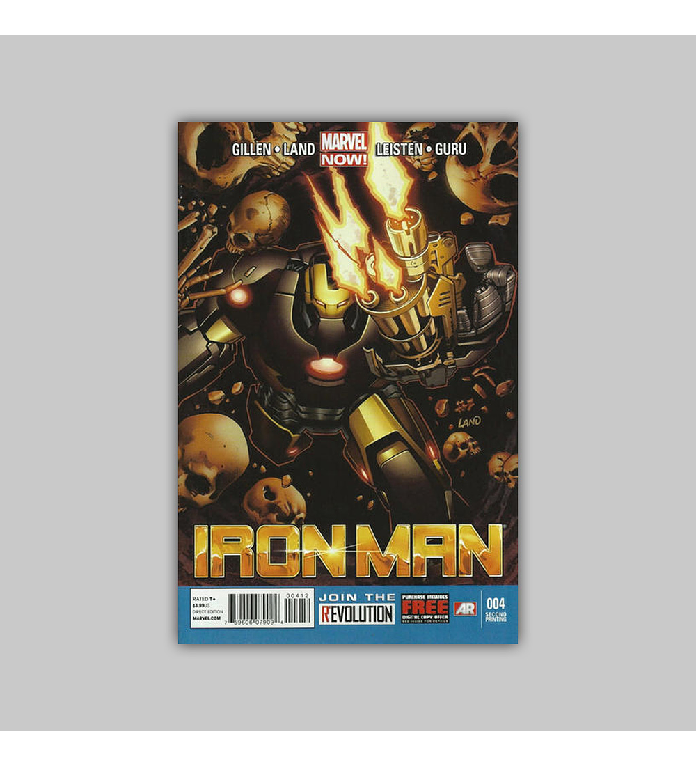 Iron Man (Vol. 5) 4 2nd. Printing 2013