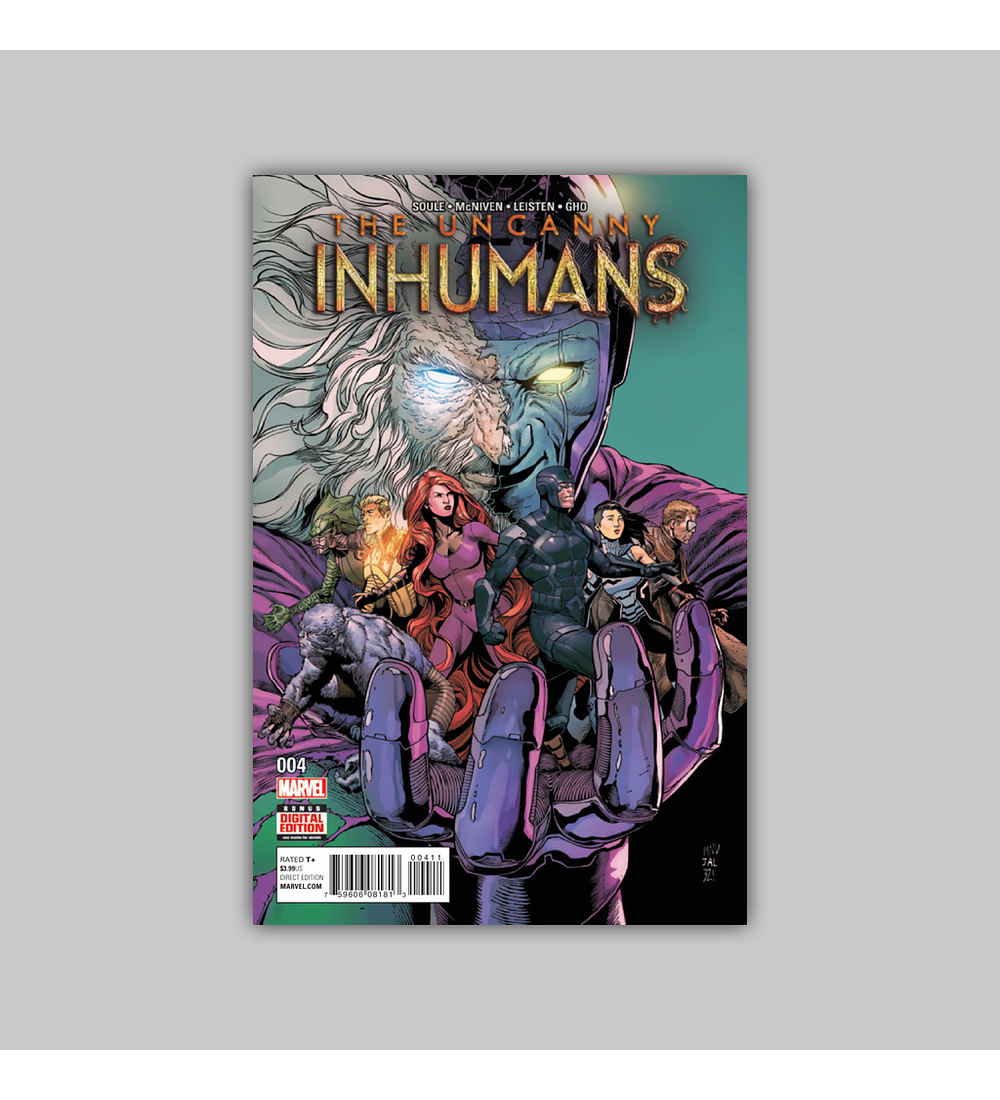Uncanny Inhumans 4 2016