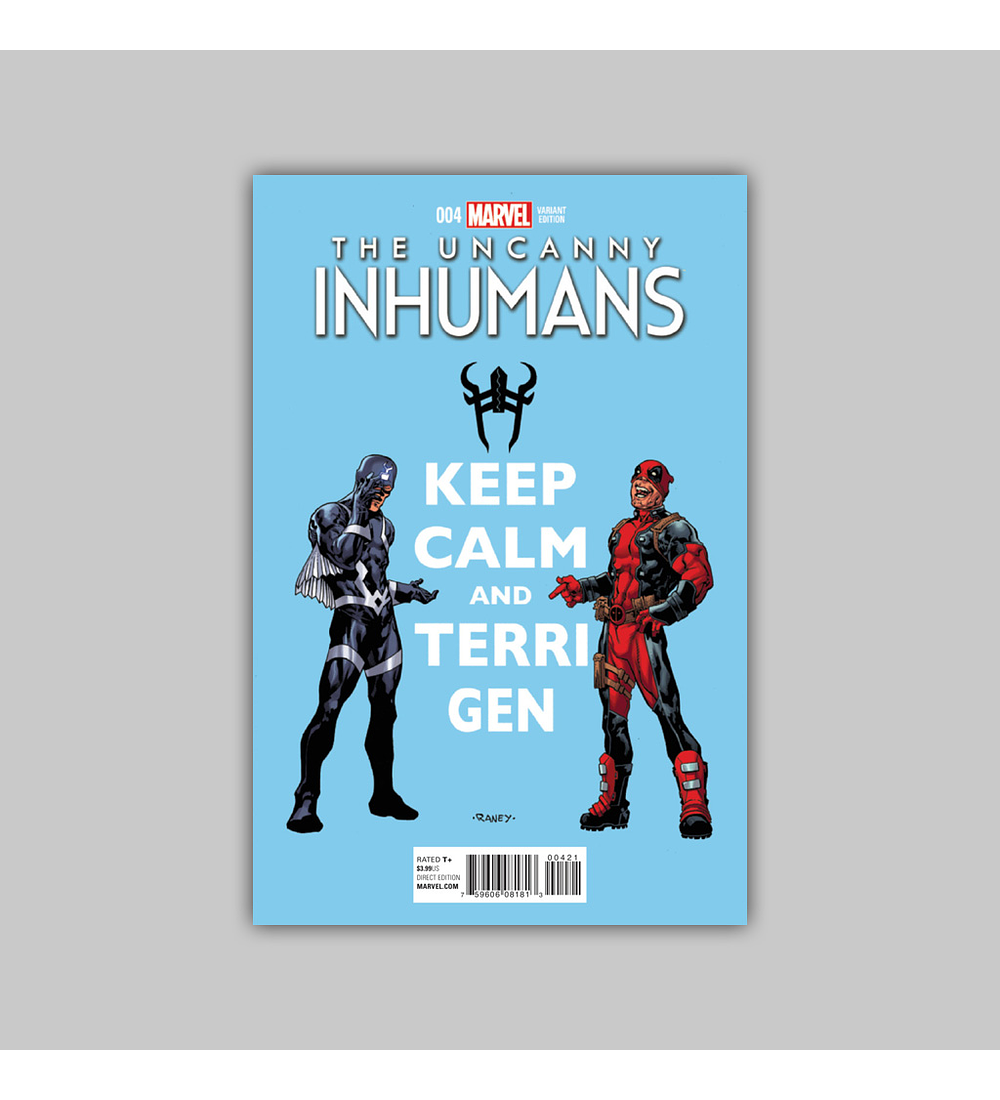 Uncanny Inhumans 4 B 2016