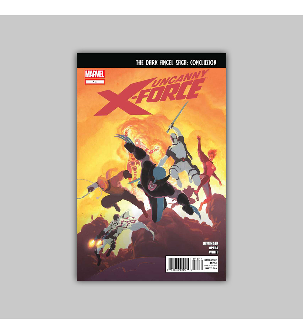 Uncanny X-Force 18 Polybagged 2012