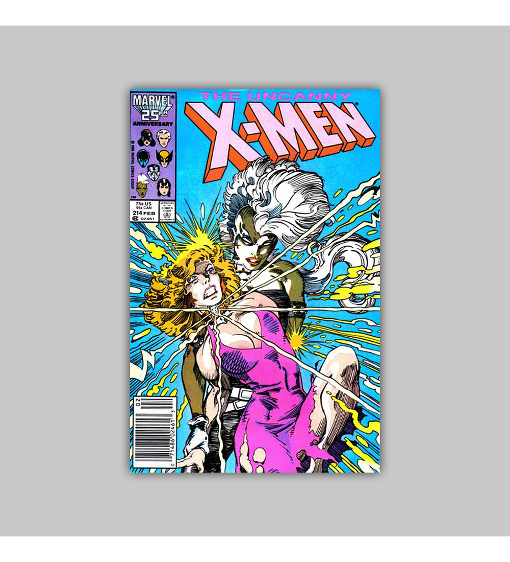 Uncanny X-Men 214 1987