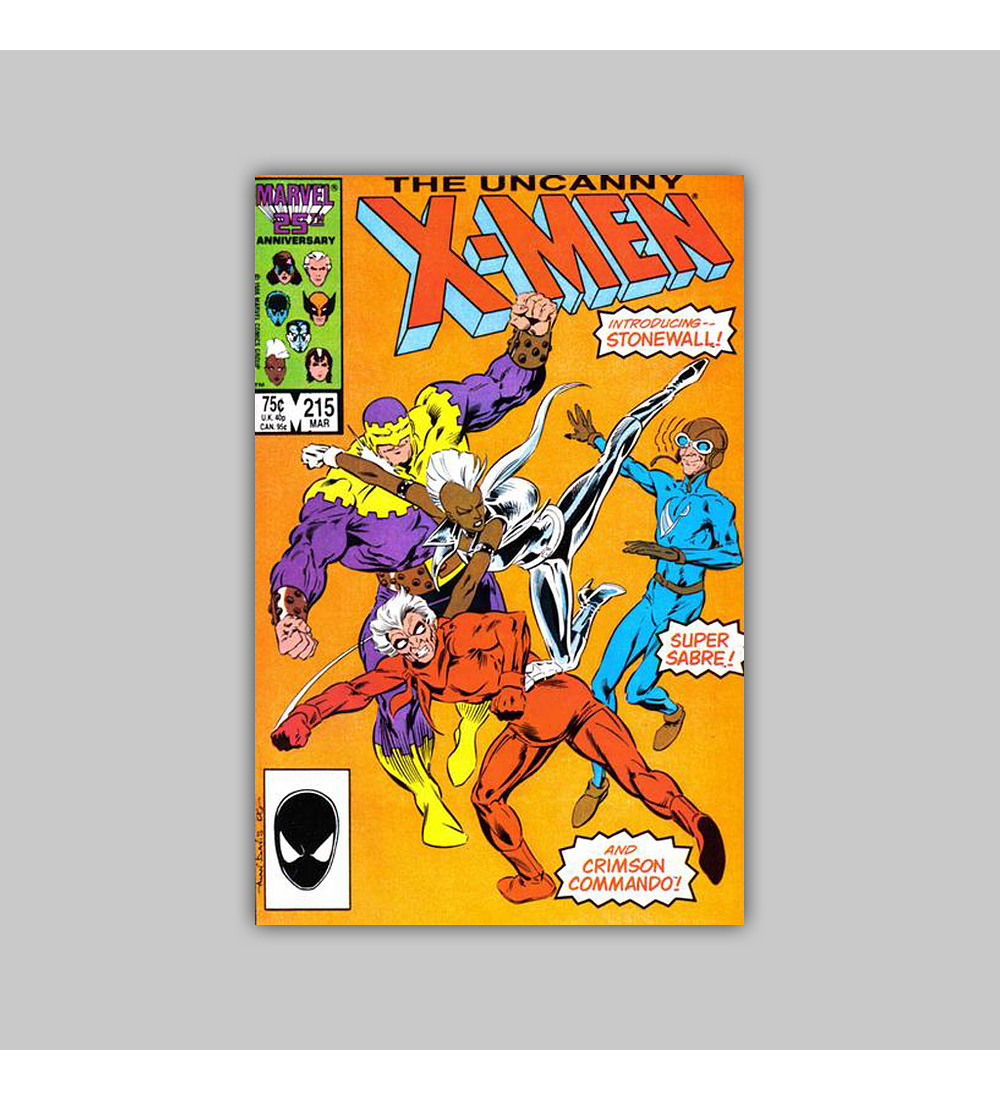 Uncanny X-Men 215 1987