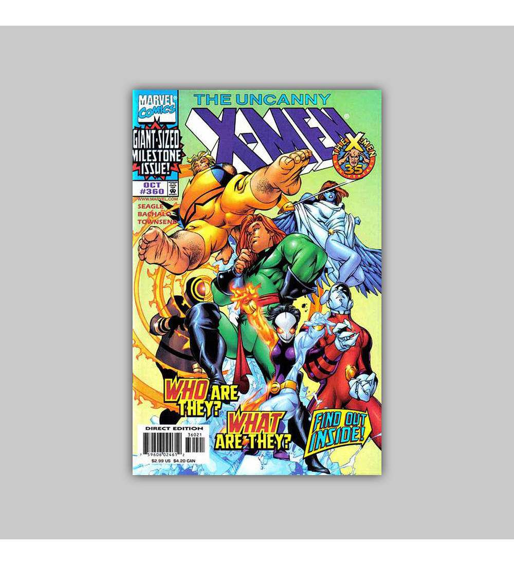 Uncanny X-Men 360 Holographic Foil Etched  1998