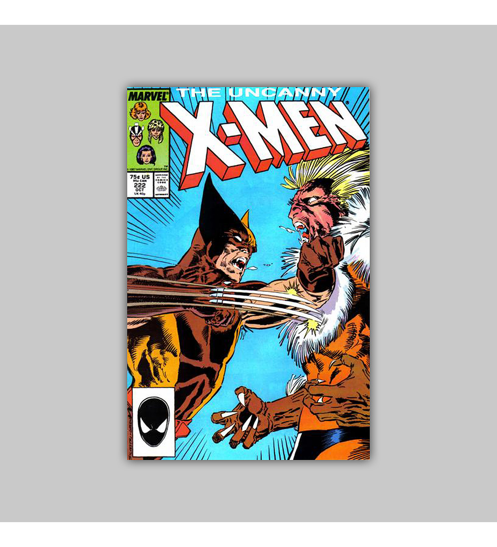 Uncanny X-Men 222 1987