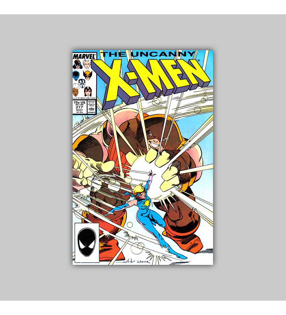 Uncanny X-Men 217 1987