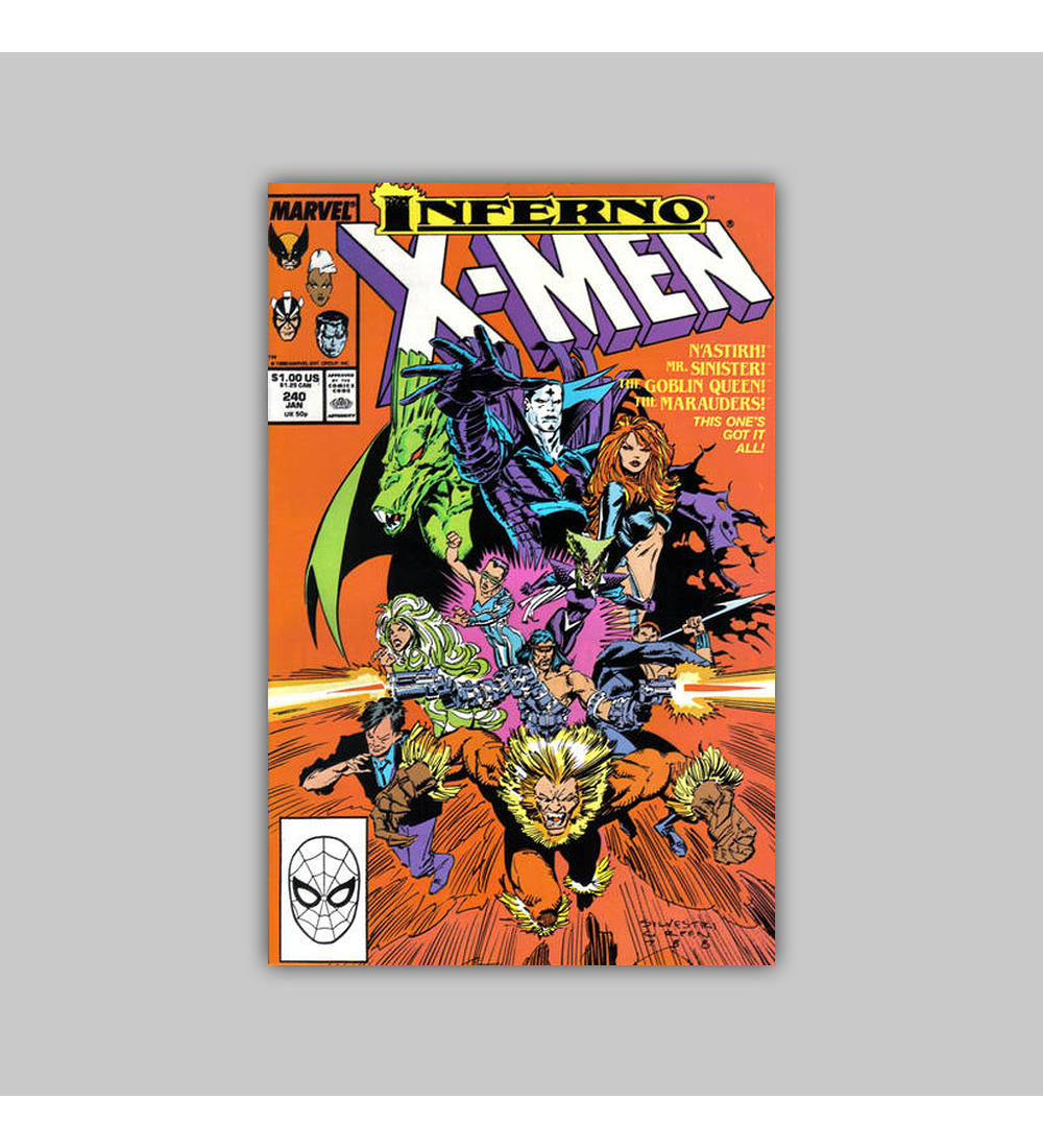 Uncanny X-Men 240 1988